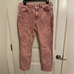 Universal thread pink jeans size 8/29R high‎ rise skinny